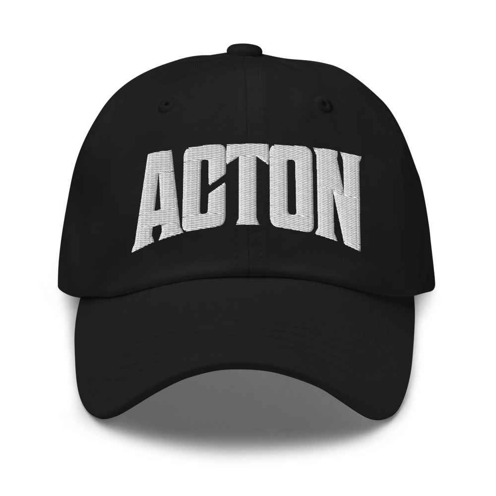 Acton Montana MT Embroidered Dad Hat
