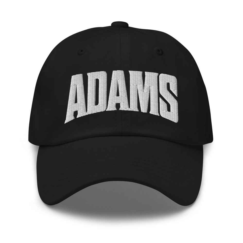 Adams Nebraska NE Embroidered Dad Hat