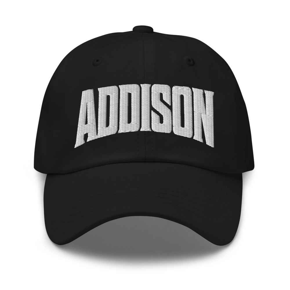 Addison Michigan MI Embroidered Dad Hat