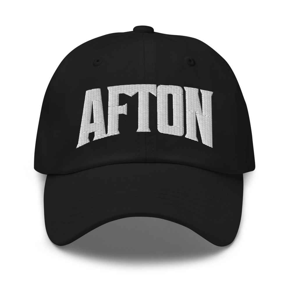 Afton Oklahoma OK Embroidered Dad Hat