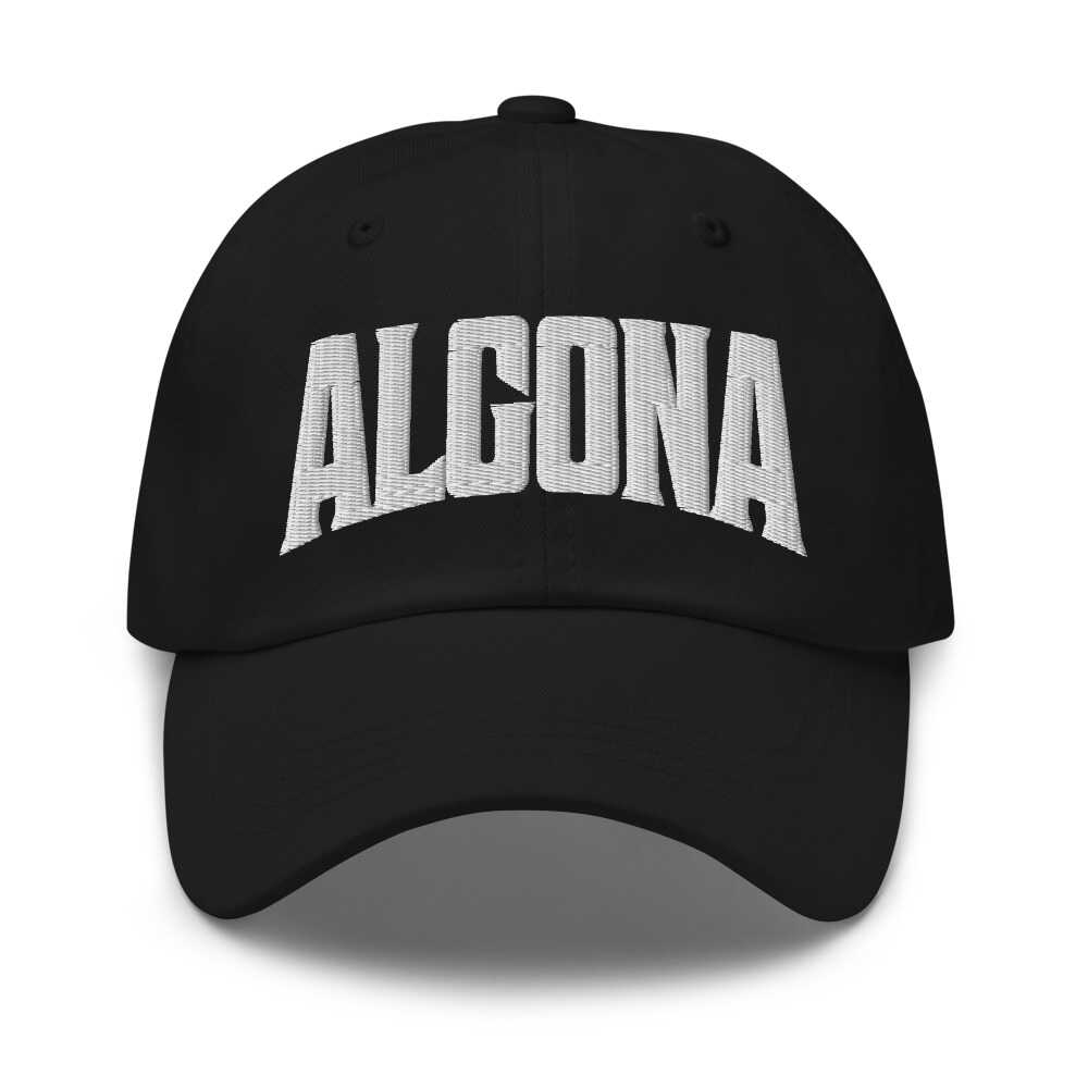 Algona Iowa IA Embroidered Dad Hat