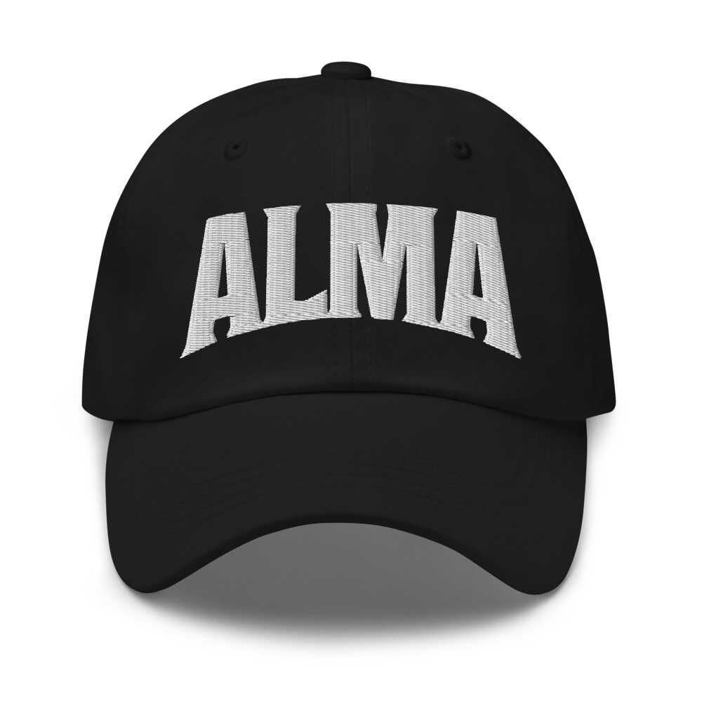 Alma Michigan MI Embroidered Dad Hat