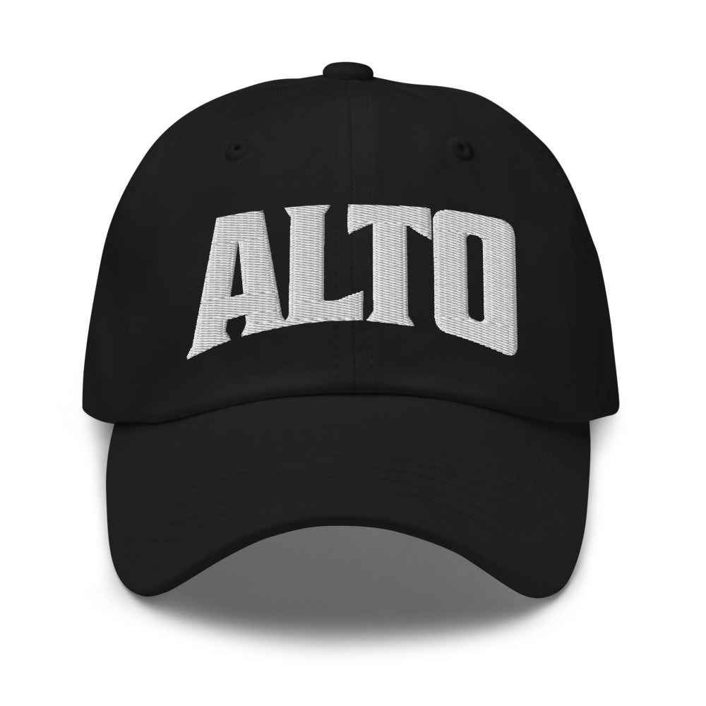 Alto Texas TX Embroidered Dad Hat
