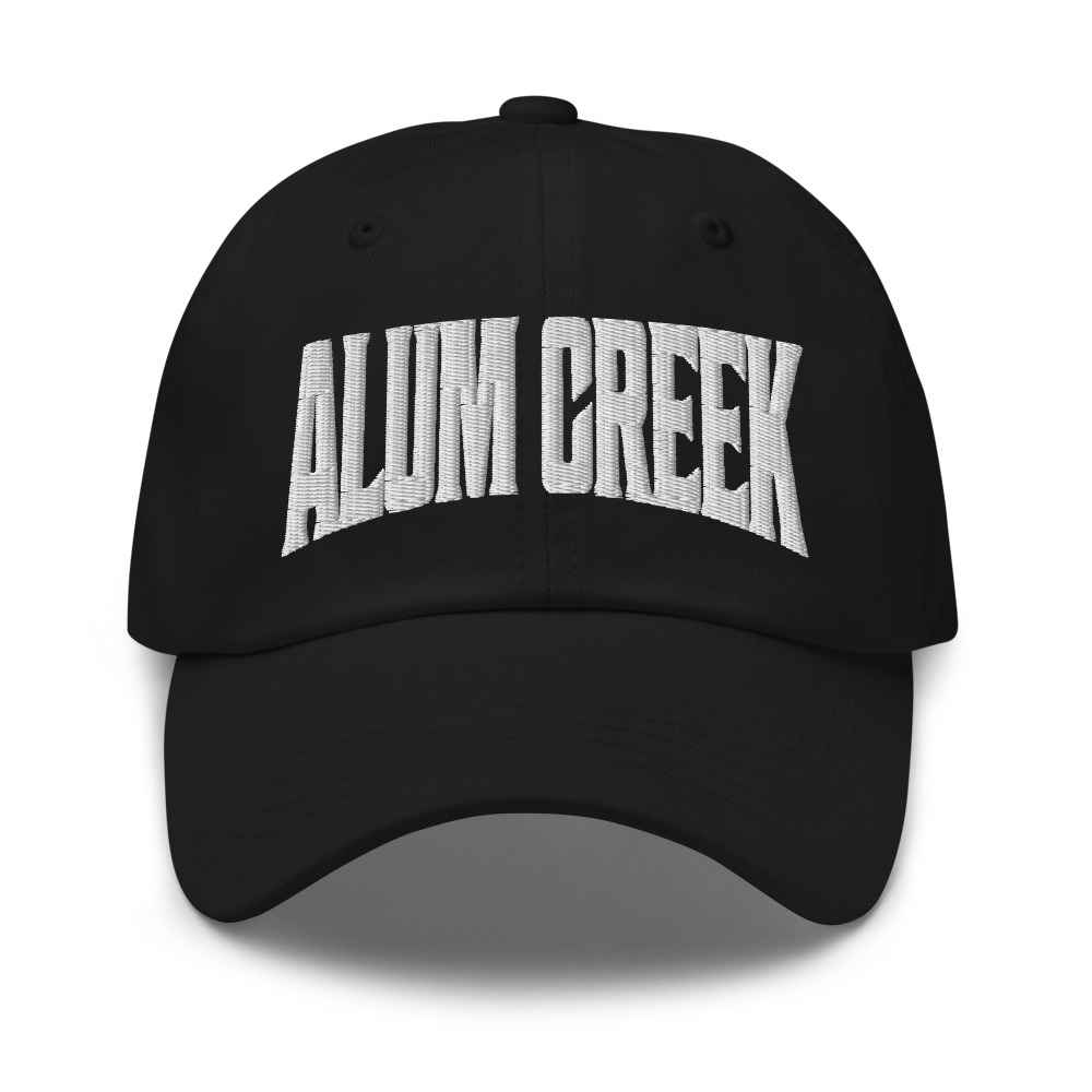 Alum Creek West Virginia WV Embroidered Dad Hat