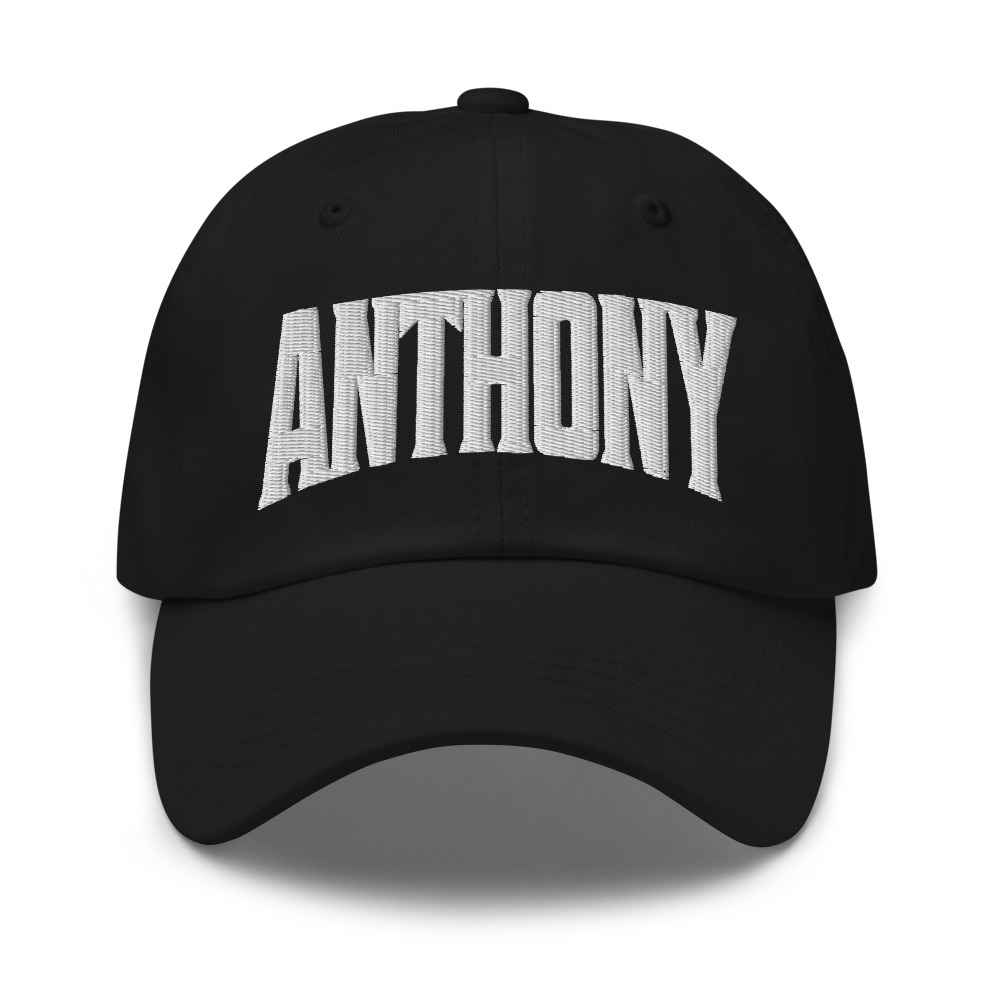 Anthony Kansas KS Embroidered Dad Hat