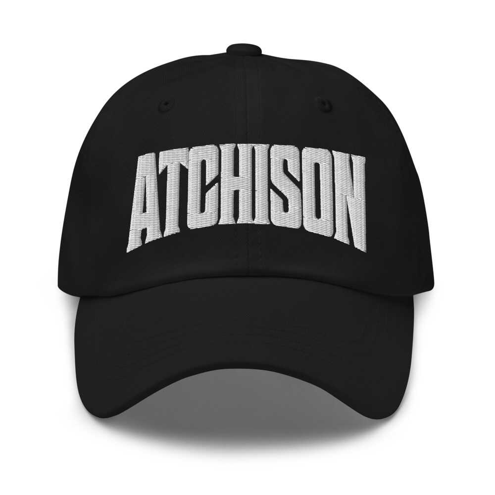 Atchison Kansas KS Embroidered Dad Hat
