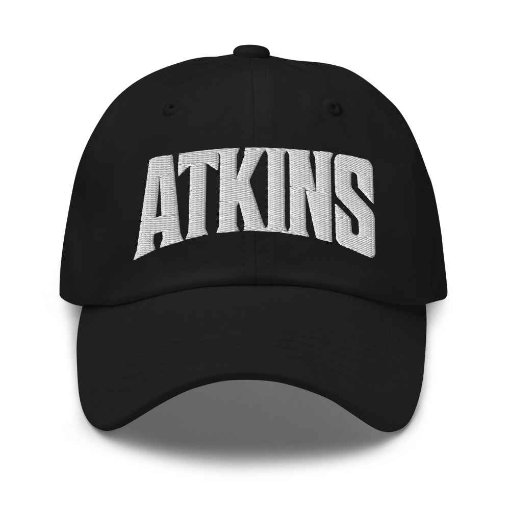 Atkins Iowa IA Embroidered Dad Hat
