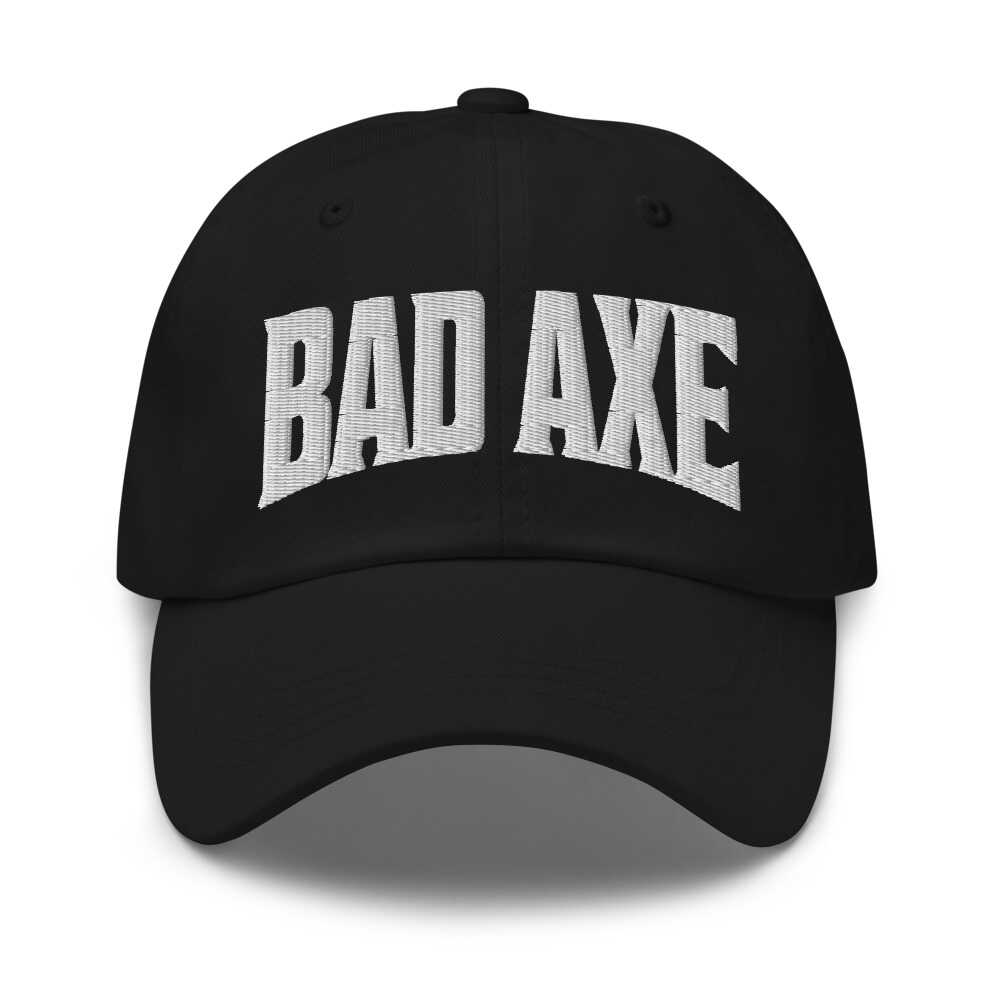 Bad Axe Michigan MI Embroidered Dad Hat