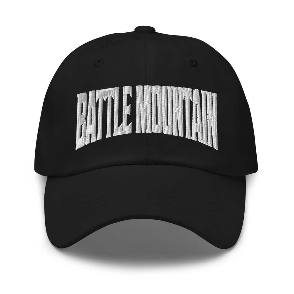Battle Mountain Nevada NV Embroidered Dad Hat