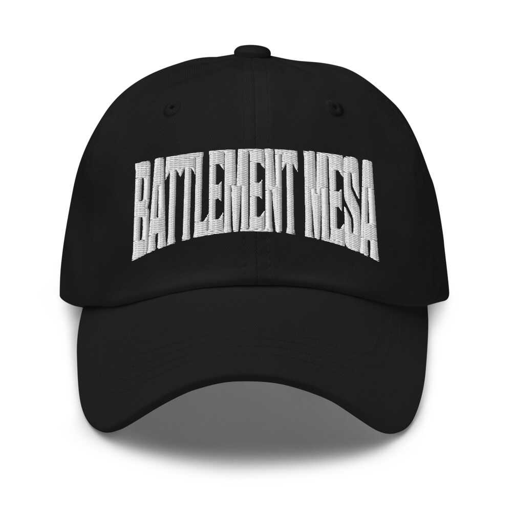 Battlement Mesa Colorado CO Embroidered Dad Hat