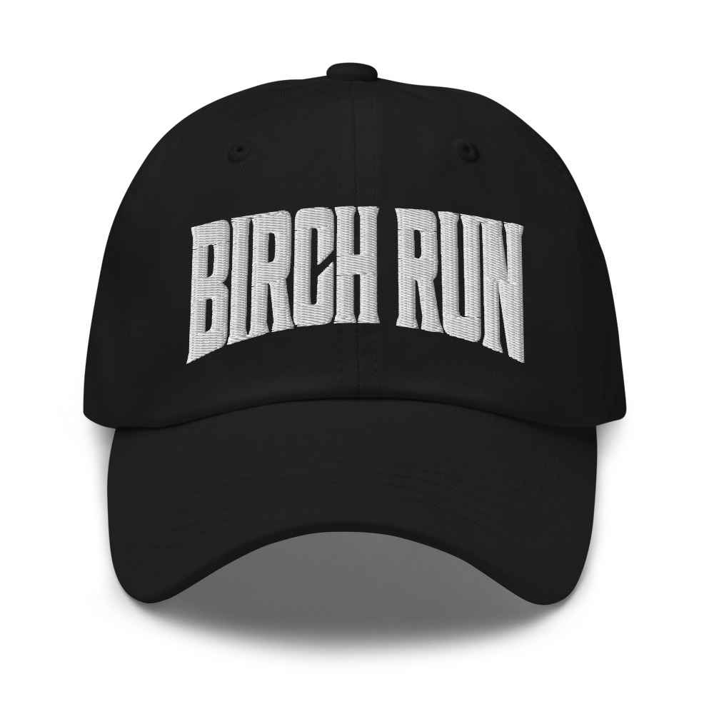 Birch Run Michigan MI Embroidered Dad Hat