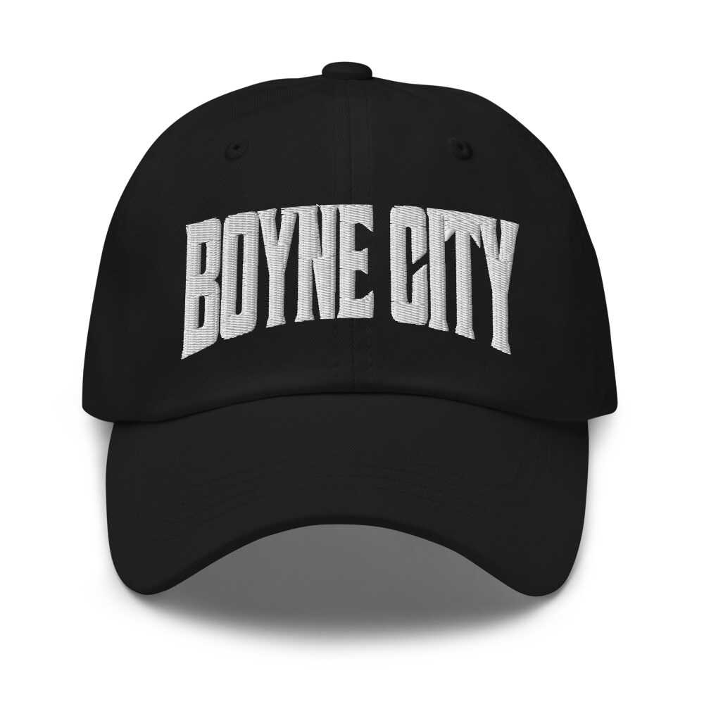 Boyne City Michigan MI Embroidered Dad Hat