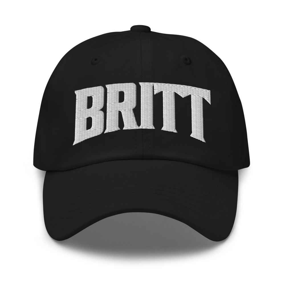 Britt Iowa IA Embroidered Dad Hat