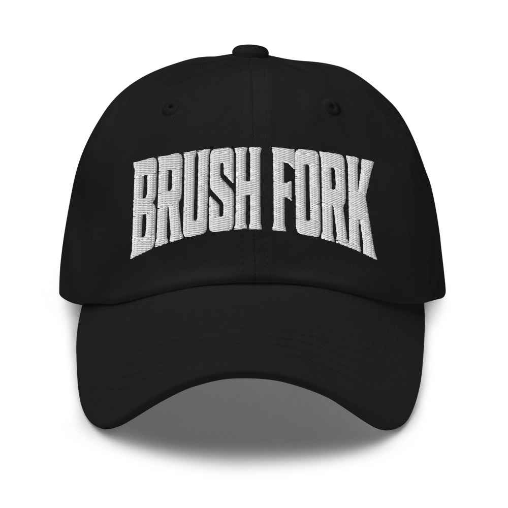 Brush Fork West Virginia WV Embroidered Dad Hat
