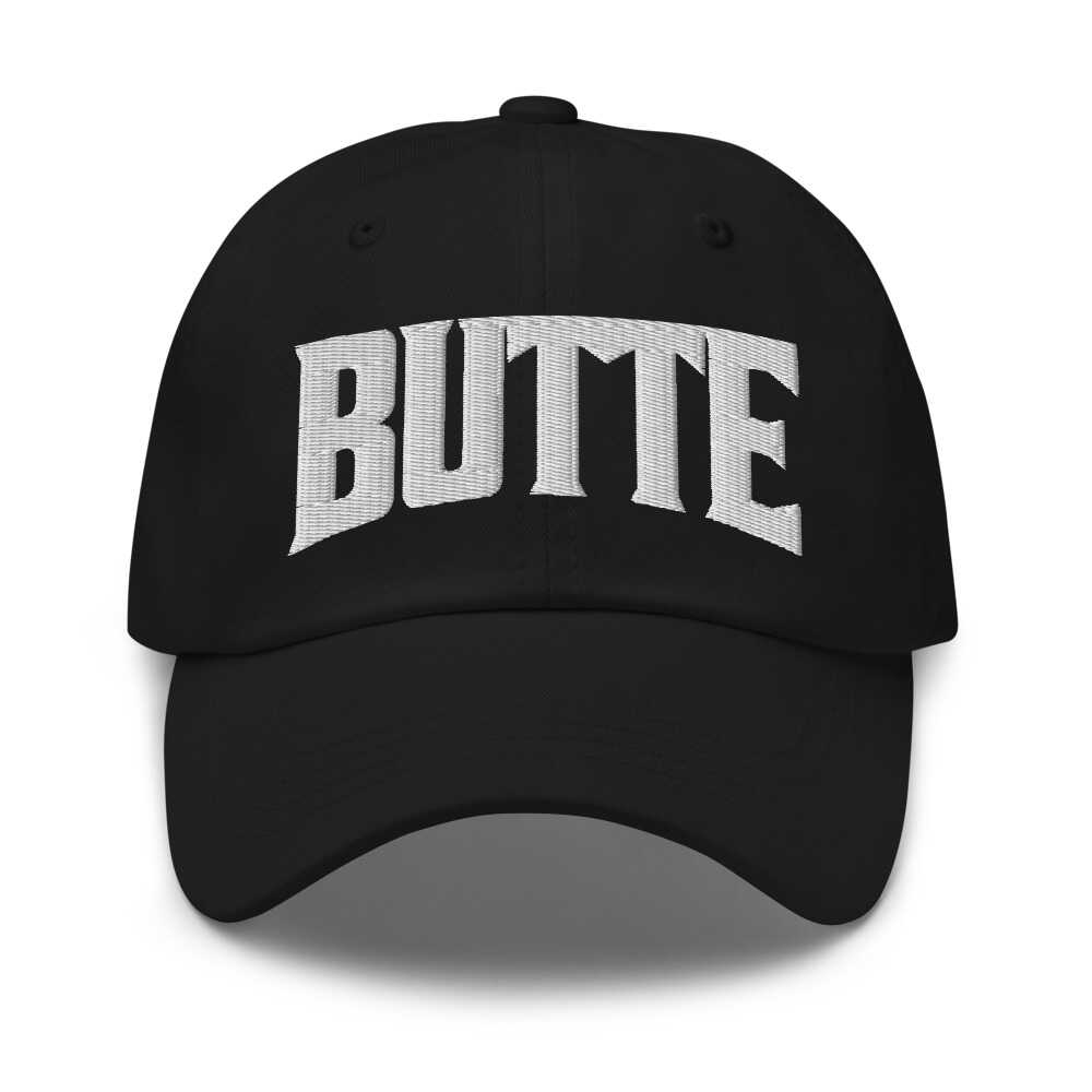 Butte Alaska AK Embroidered Dad Hat