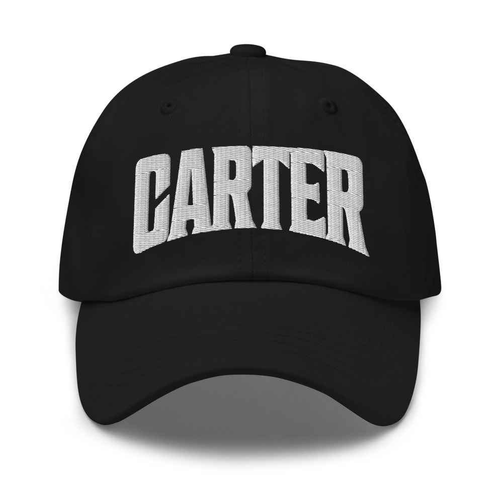 Carter Texas TX Embroidered Dad Hat