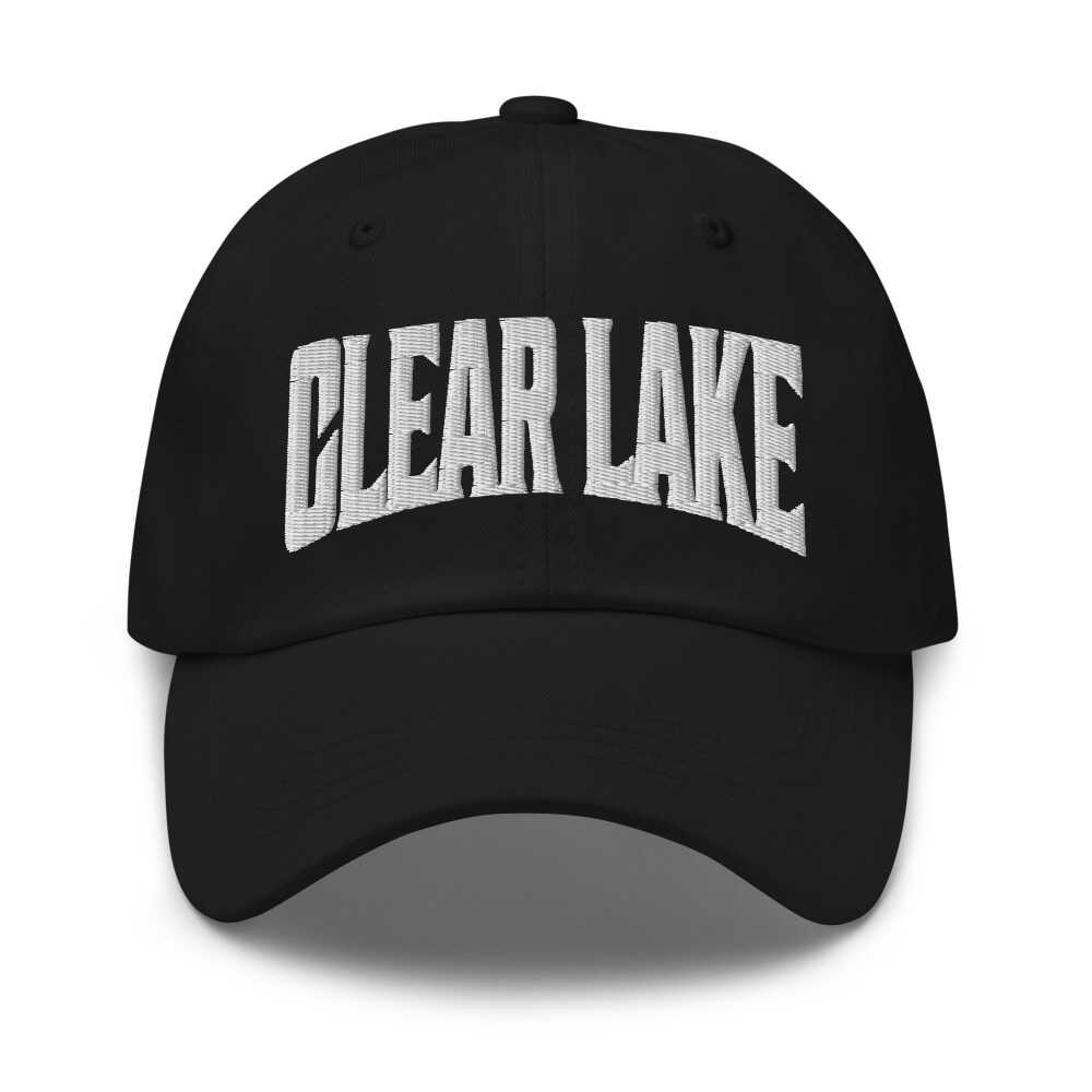 Clear Lake Iowa IA Embroidered Dad Hat