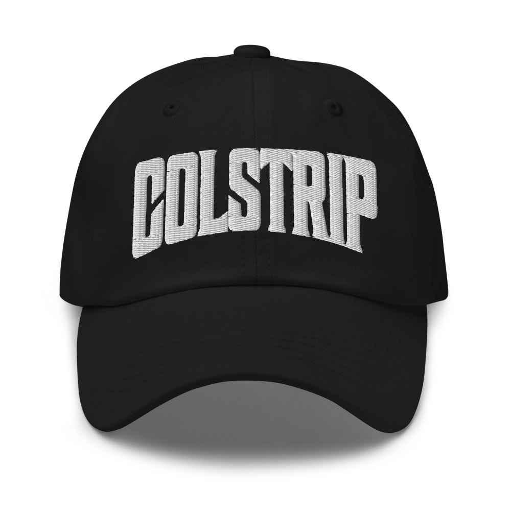 Colstrip Montana MT Embroidered Dad Hat