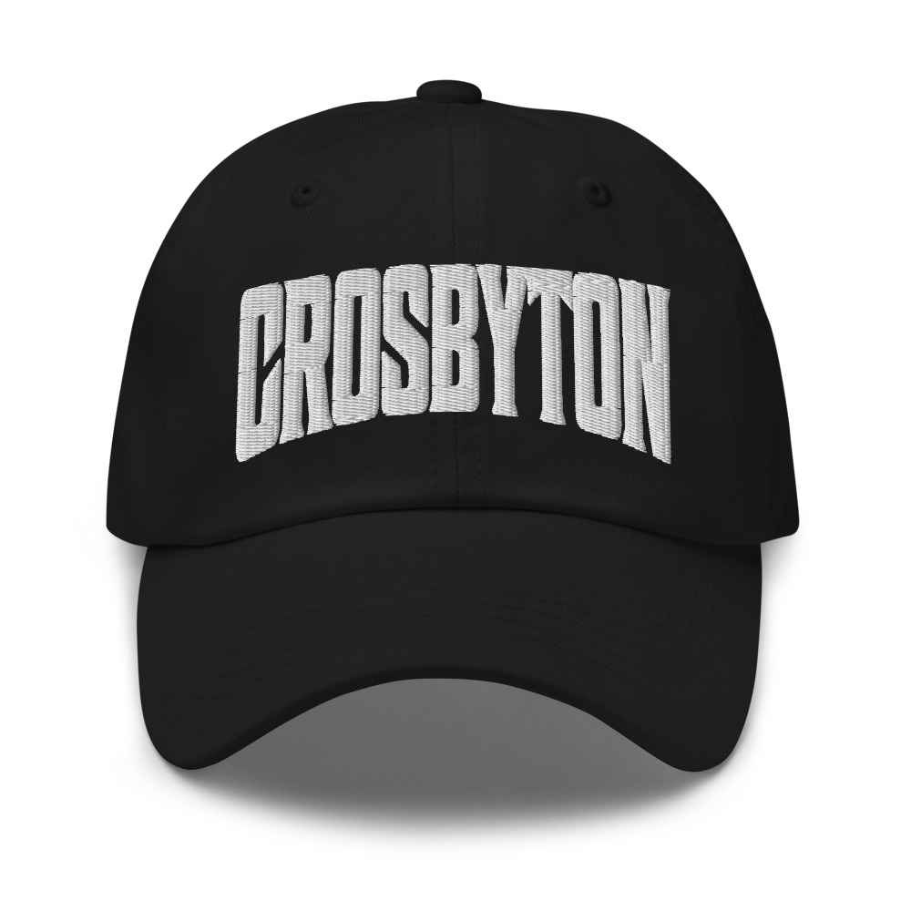 Crosbyton Texas TX Embroidered Dad Hat
