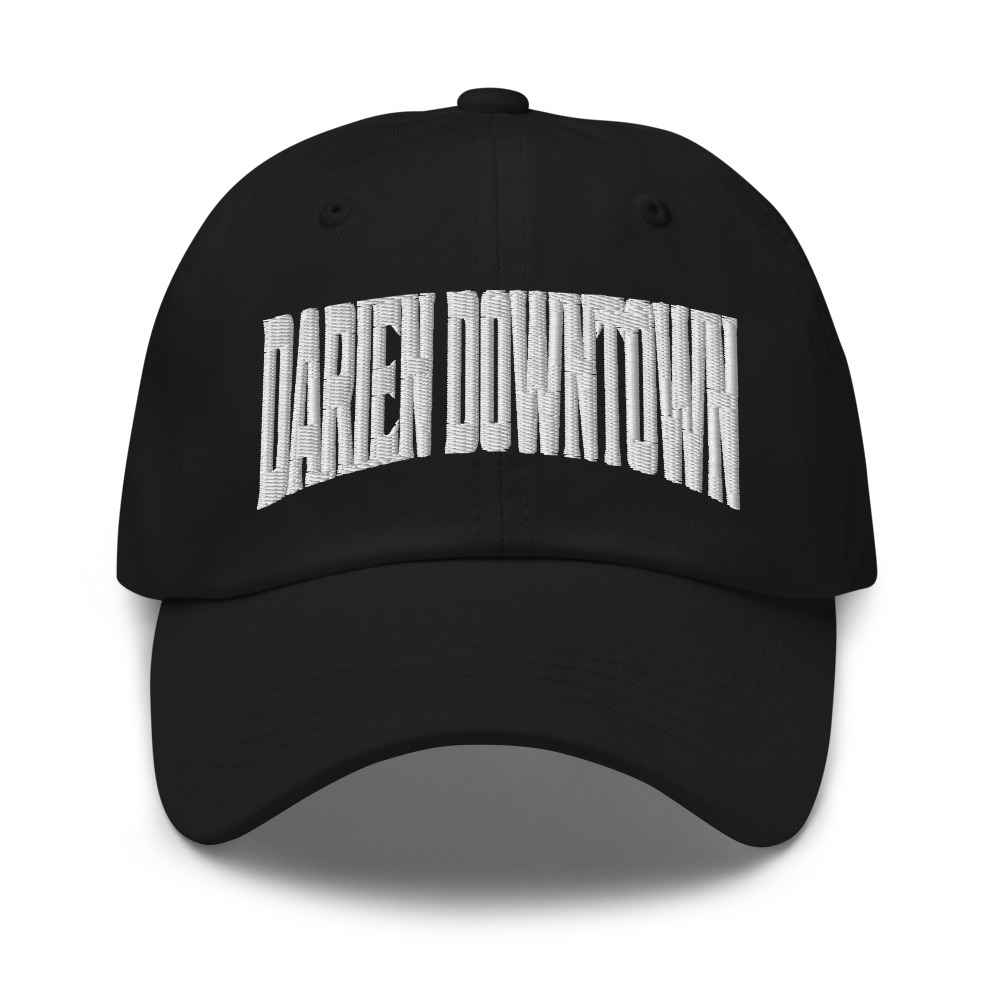 Darien Downtown Connecticut CT Embroidered Dad Hat