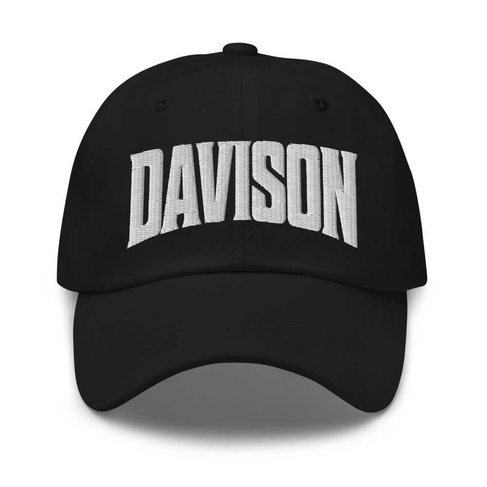 Davison Michigan MI Embroidered Dad Hat