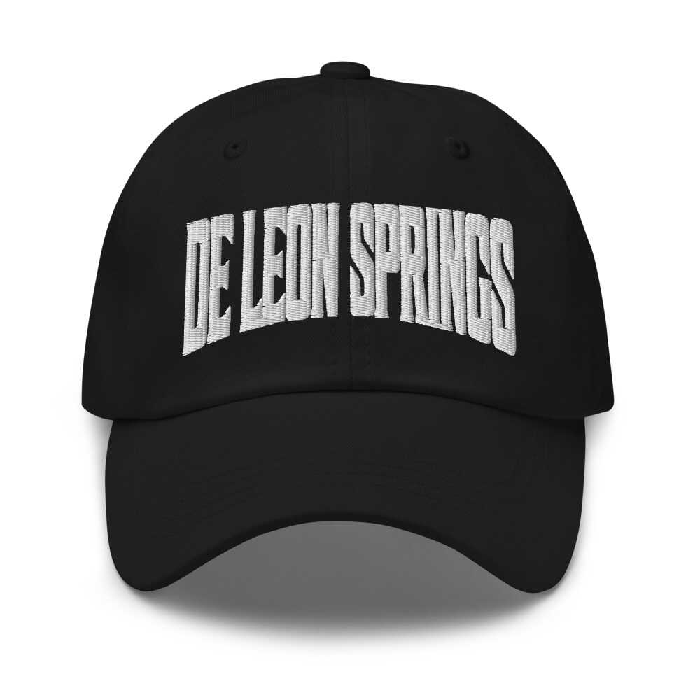 De Leon Springs Florida FL Embroidered Dad Hat