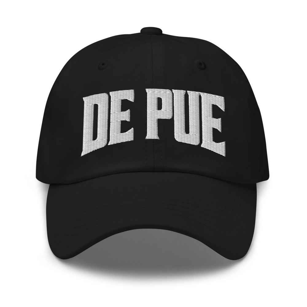 De Pue Illinois IL Embroidered Dad Hat