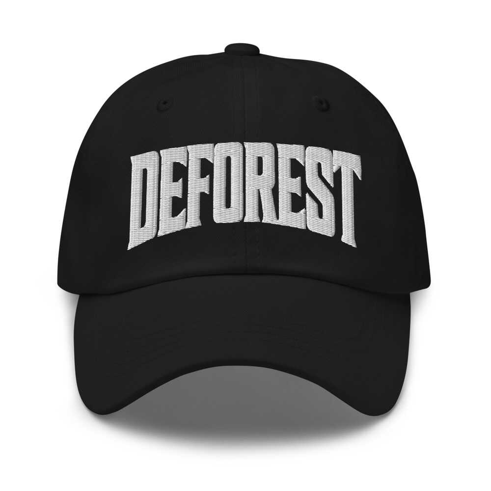 DeForest Wisconsin WI Embroidered Dad Hat