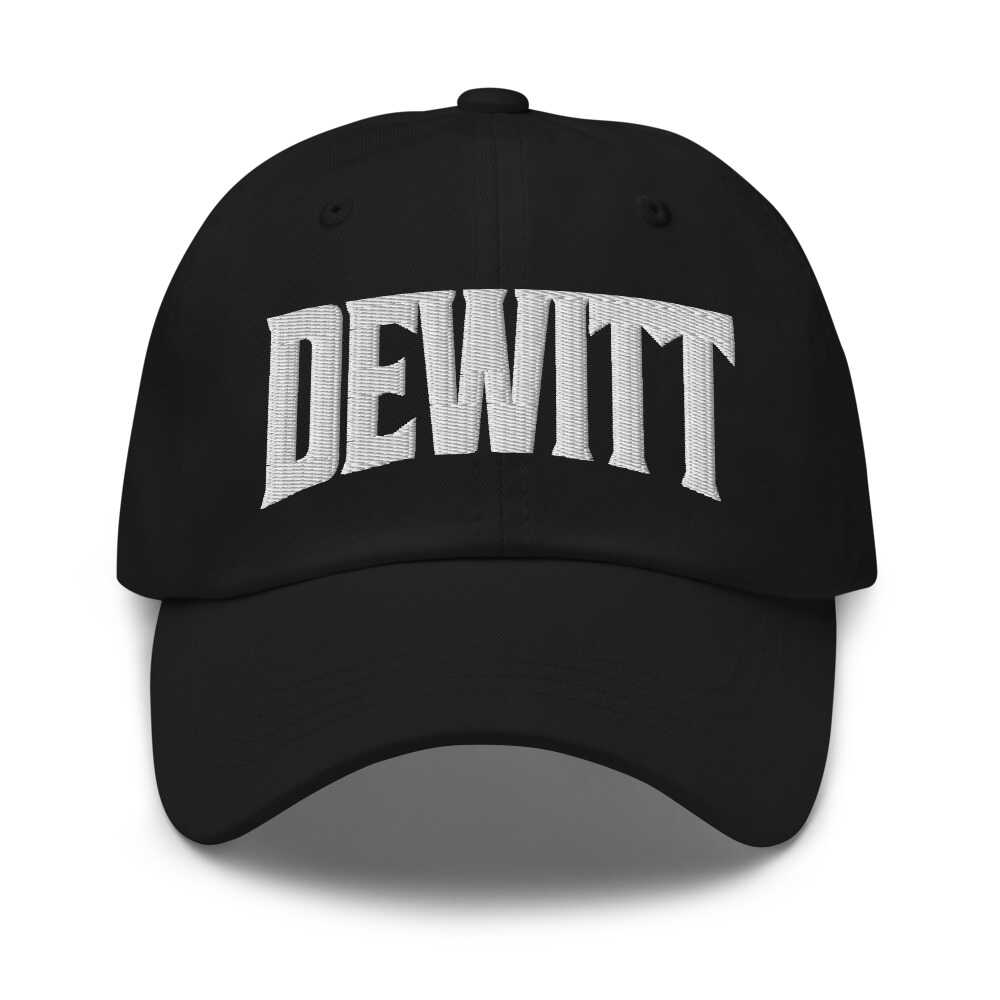 DeWitt Michigan MI Embroidered Dad Hat