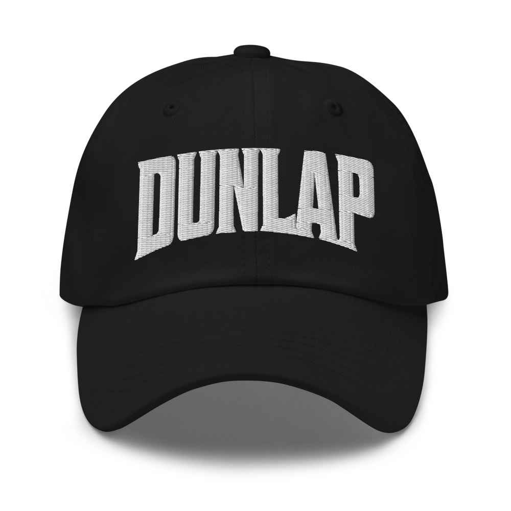 Dunlap Illinois IL Embroidered Dad Hat