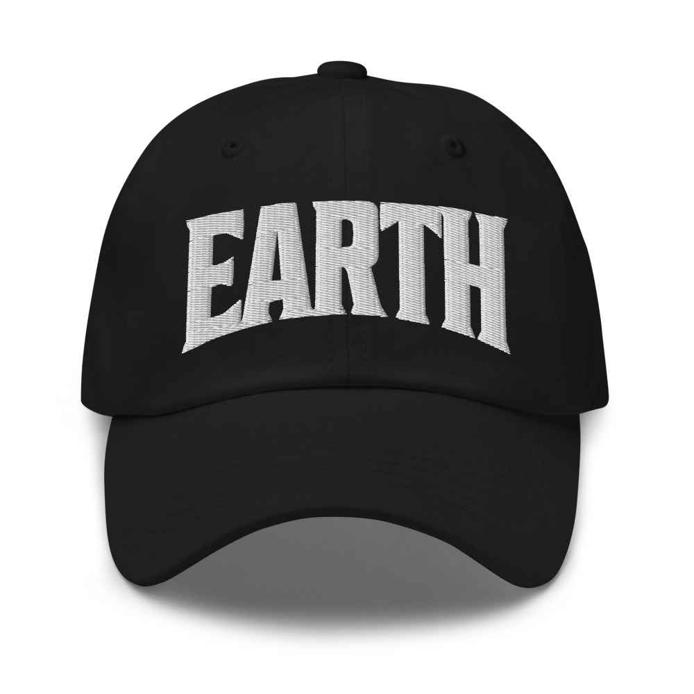 Earth Texas TX Embroidered Dad Hat