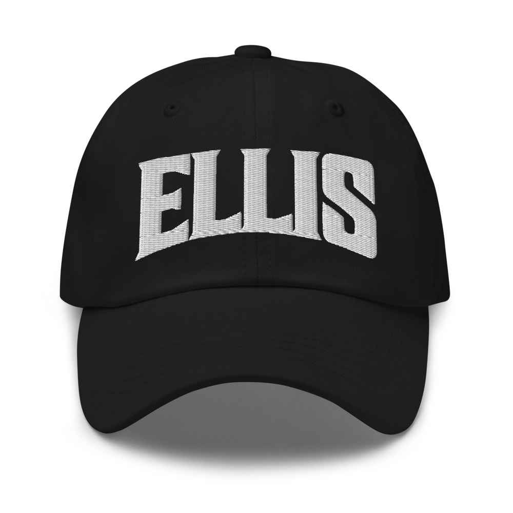 Ellis Kansas KS Embroidered Dad Hat
