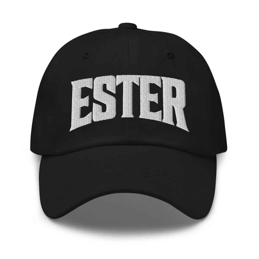 Ester Alaska AK Embroidered Dad Hat