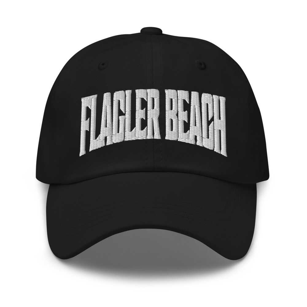 Flagler Beach Florida FL Embroidered Dad Hat