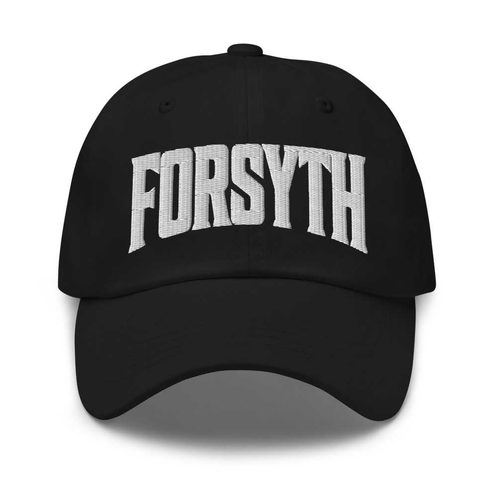 Forsyth Illinois IL Embroidered Dad Hat