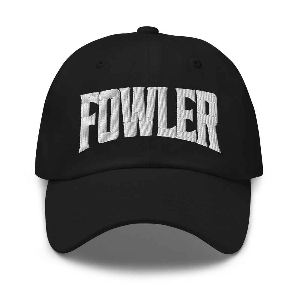 Fowler Michigan MI Embroidered Dad Hat