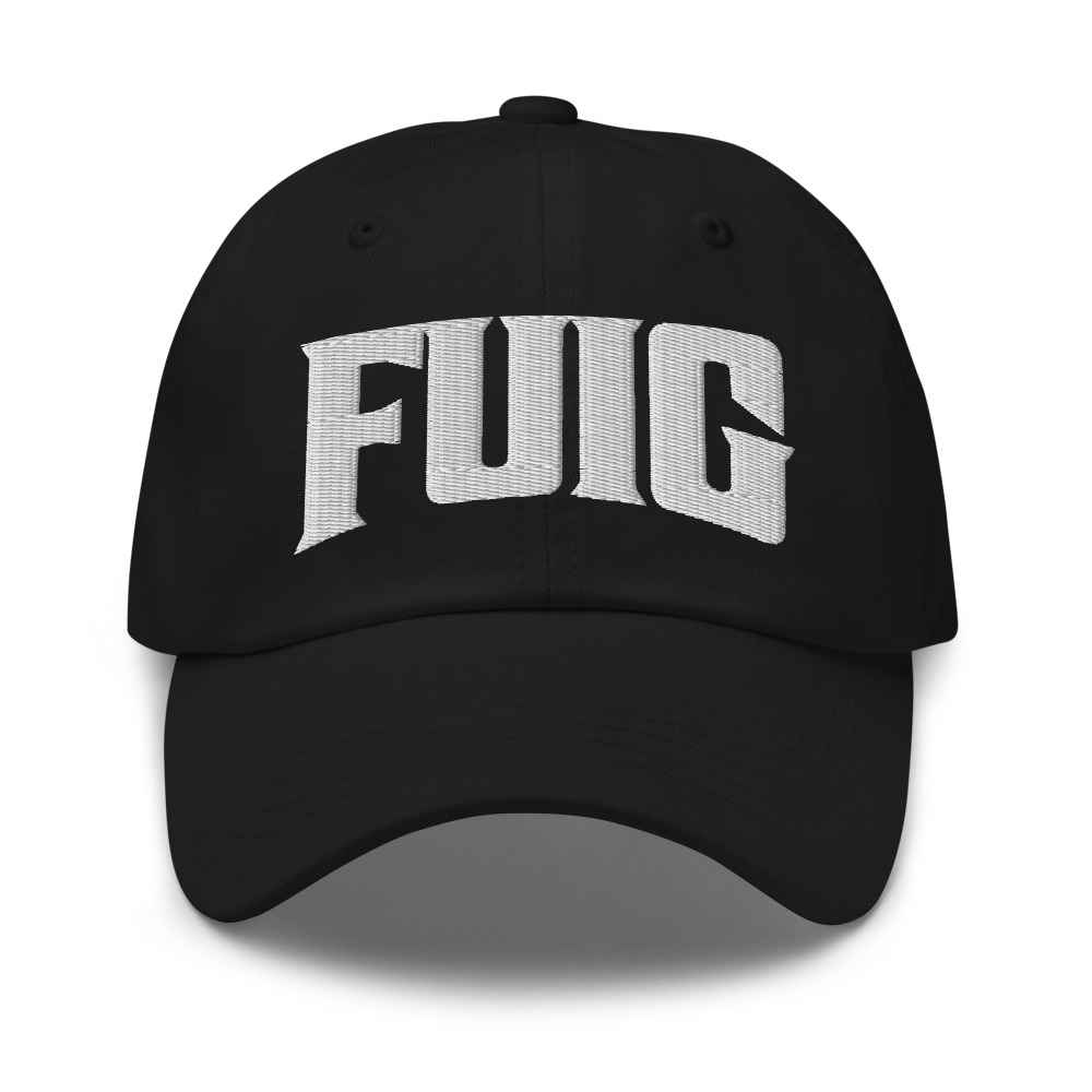 Fuig Puerto Rico PR Embroidered Dad Hat