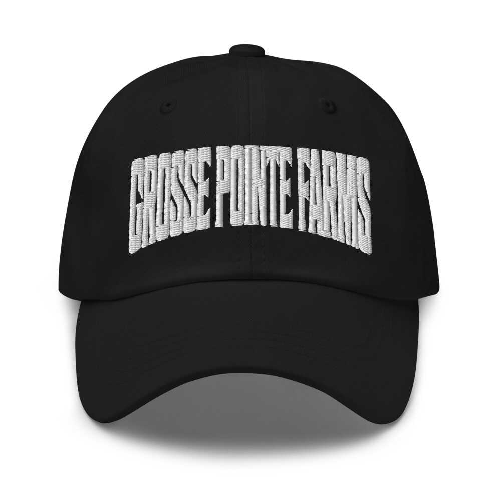 Grosse Pointe Farms Michigan MI Embroidered Dad Hat
