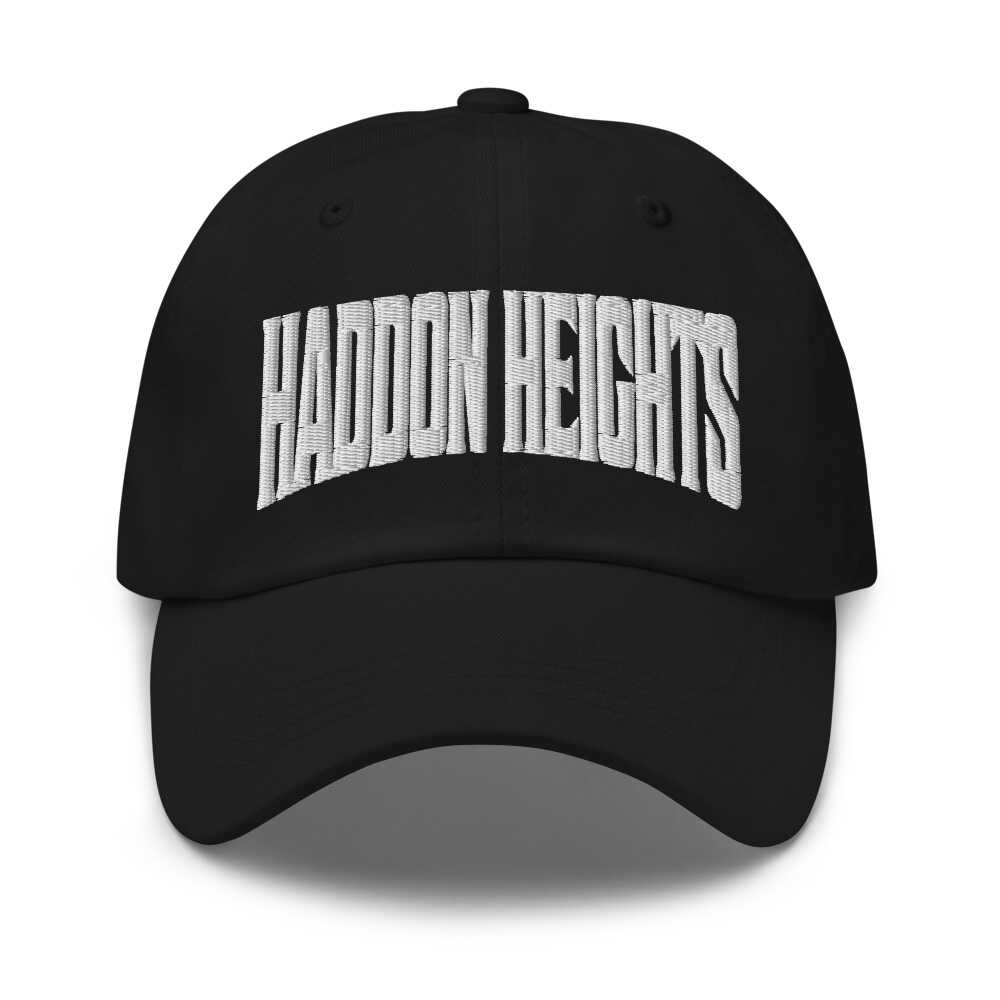 Haddon Heights New Jersey NJ Embroidered Dad Hat