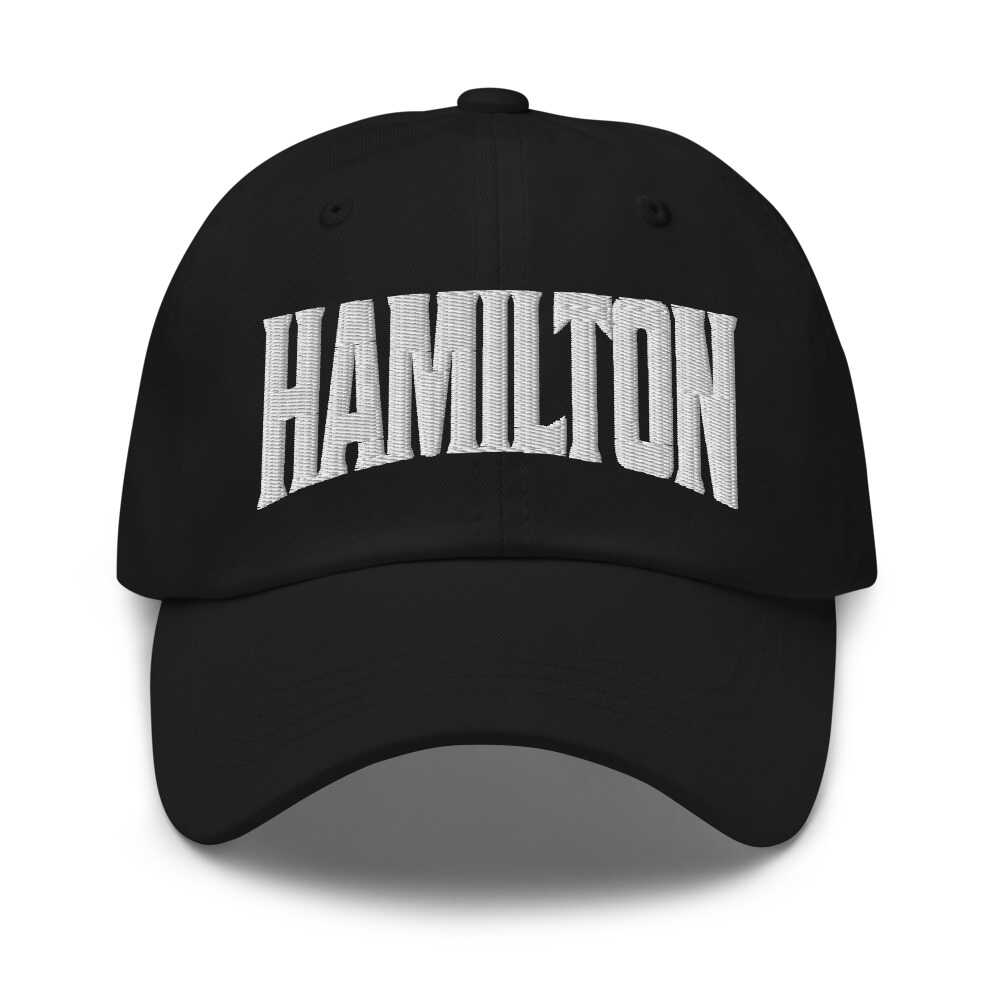 Hamilton Illinois IL Embroidered Dad Hat