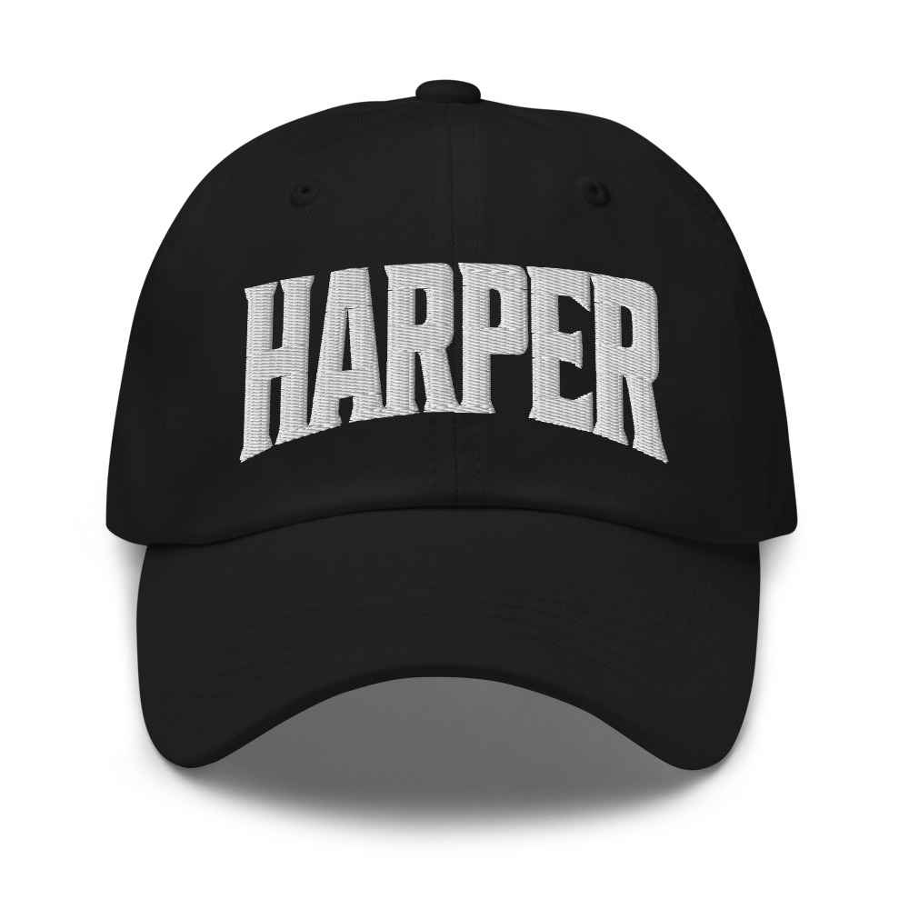Harper Kansas KS Embroidered Dad Hat
