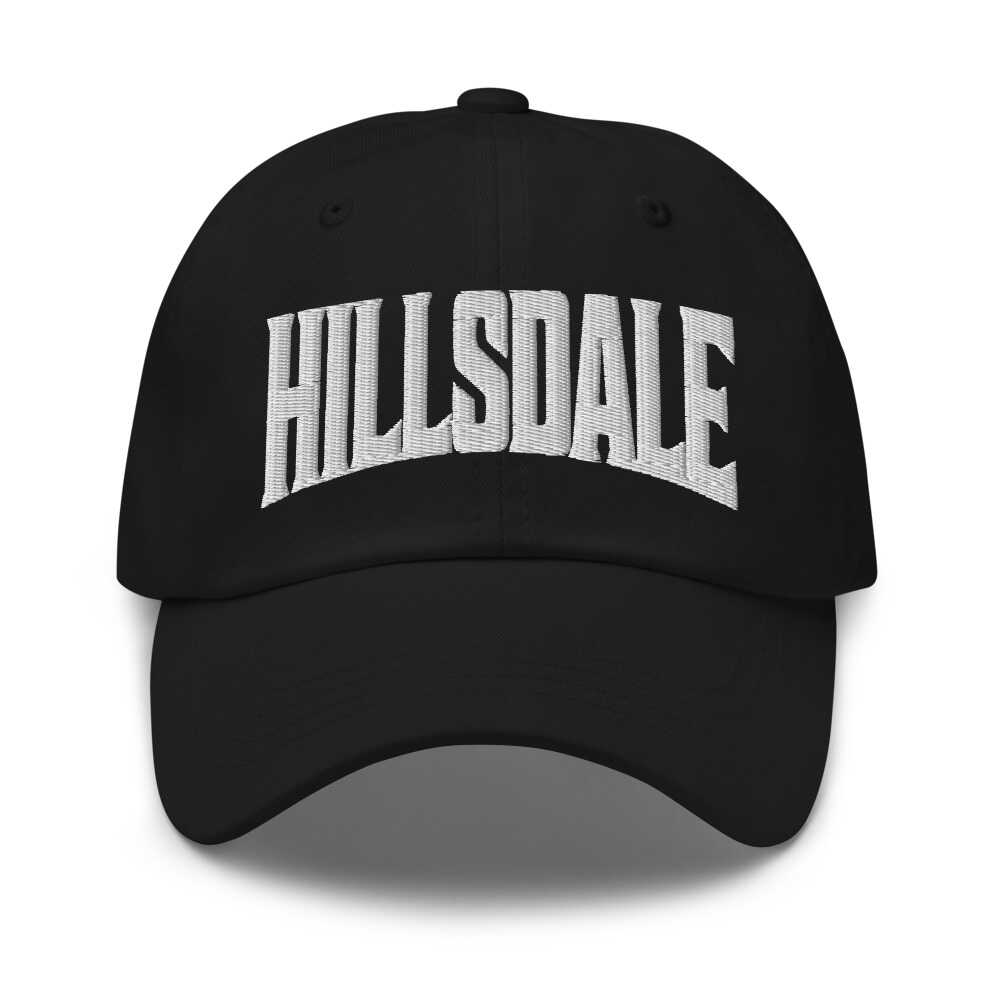 Hillsdale Michigan MI Embroidered Dad Hat
