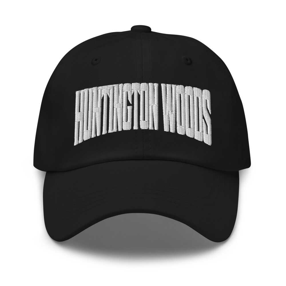 Huntington Woods Michigan MI Embroidered Dad Hat
