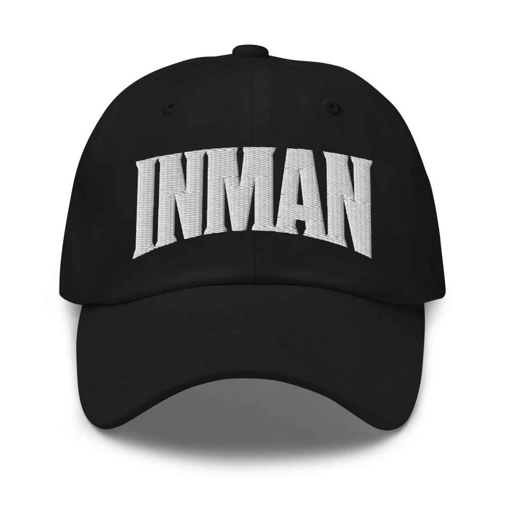 Inman Kansas KS Embroidered Dad Hat