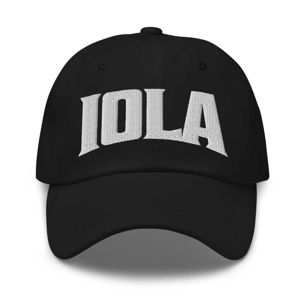 Iola Kansas KS Embroidered Dad Hat