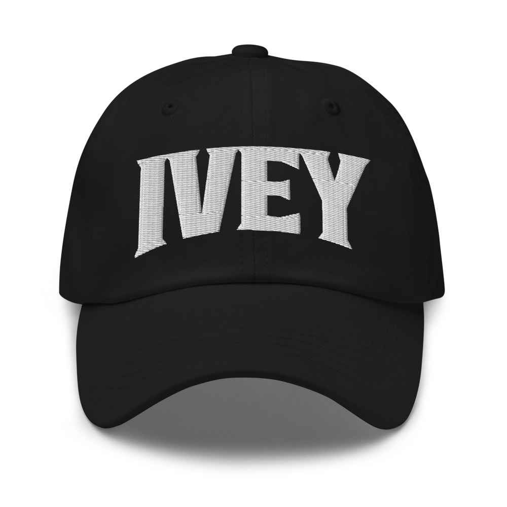 Ivey Georgia GA Embroidered Dad Hat