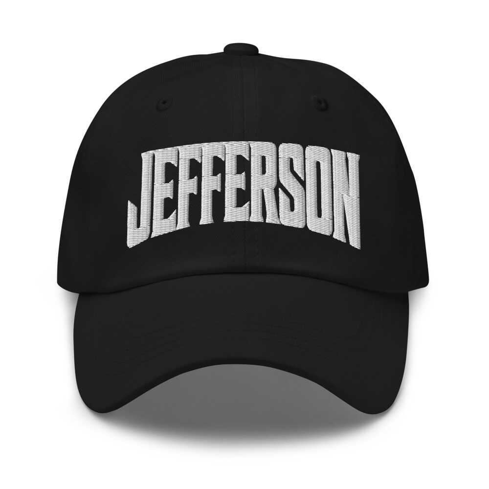 Jefferson Louisiana LA Embroidered Dad Hat