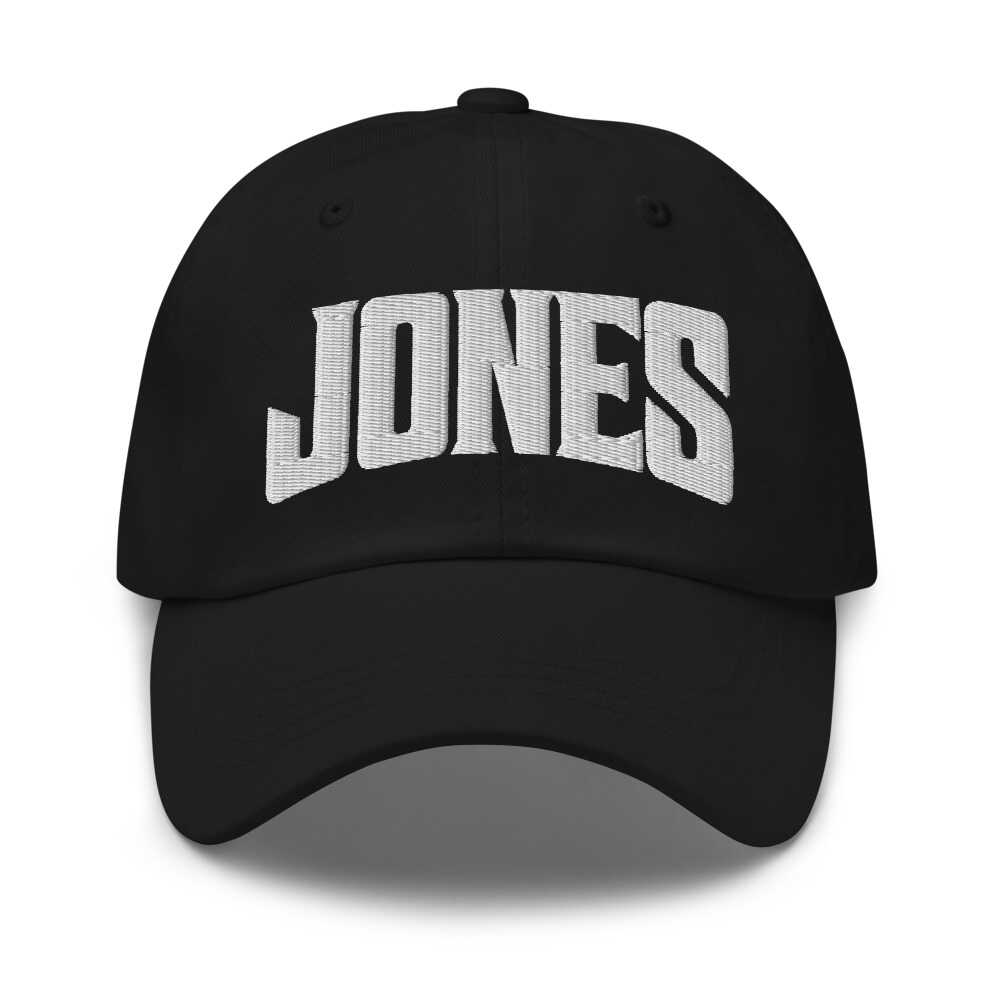 Jones Oklahoma OK Embroidered Dad Hat