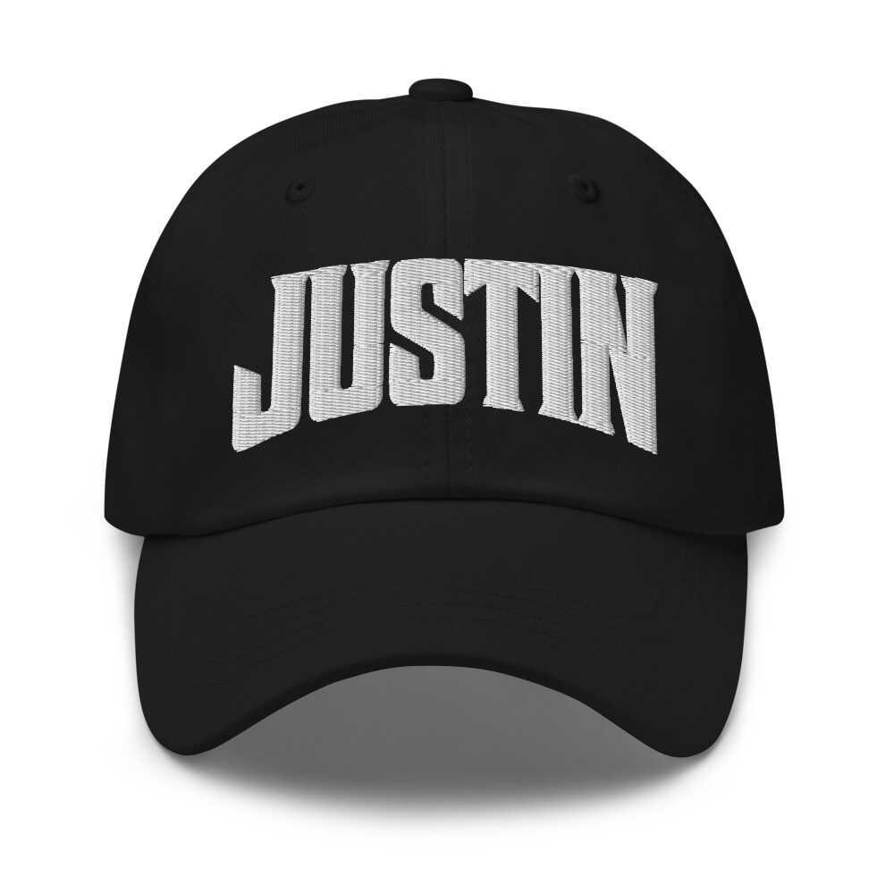 Justin Texas TX Embroidered Dad Hat