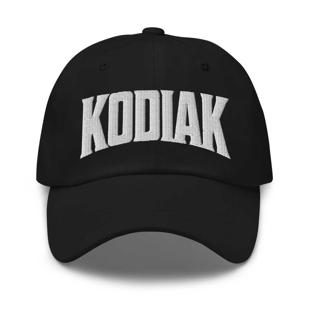 Kodiak Alaska AK Embroidered Dad Hat